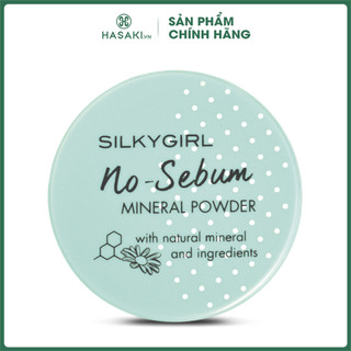 Phấn Phủ Khoáng SILKYGIRL No-Sebum Mineral Powder 5g Hasaki Sản Phẩm Chính Hãng