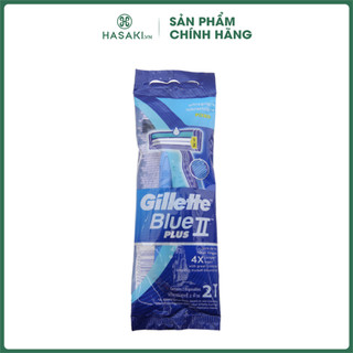 Dao Cạo Râu Gillette Blue 2 Plus Lưỡi Kép Hasaki Sản Phẩm Chính Hãng