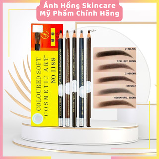 Chì Xé Kẻ Mày Coloured Soft Cosmetic Art Chống Thấm Nước No.1818