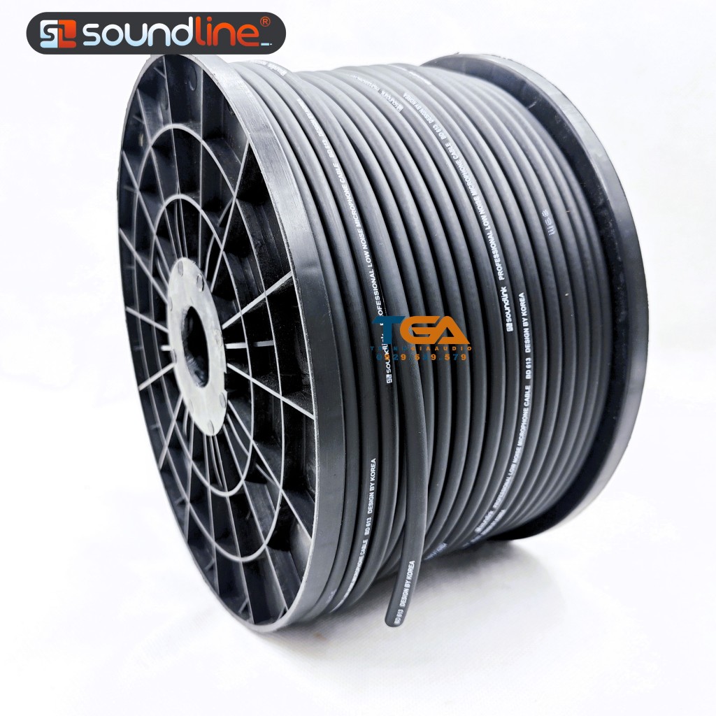 Dây tín hiệu Audio, Microphone Soundline BD613 Báo giá 1M
