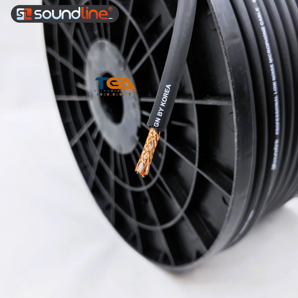 Dây tín hiệu Audio, Microphone Soundline BD613 Báo giá 1M