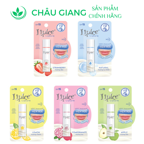 Son dưỡng môi không màu LipIce Lipbalm 4.3g Chính hãng