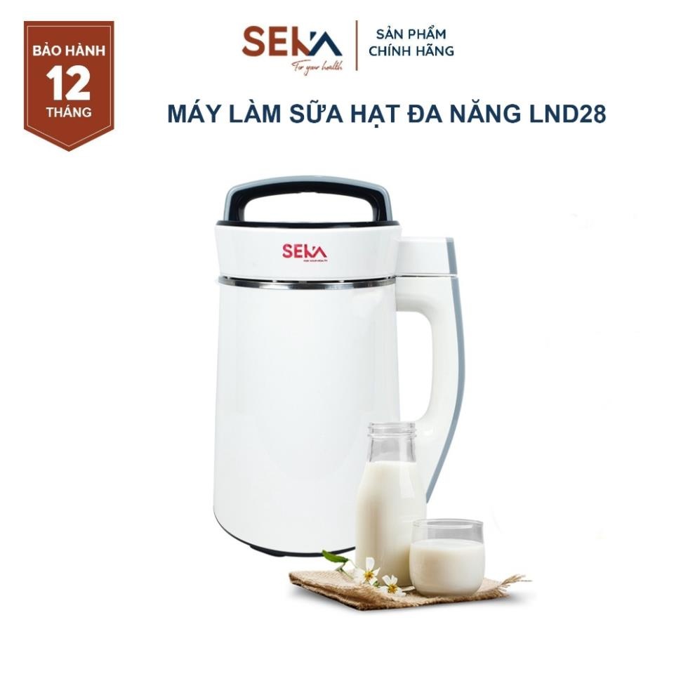 Máy Làm Sữa Hạt SEKA LND28 Đa Năng Tiện Lợi An Toàn Dễ Sử Dụng Bảo Vệ Sức Khỏe Gia Đình Tặng Khay Đá - BH 12 Tháng
