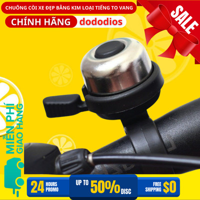 Chuông Xe Đạp, Chuông Đồng Có Âm Thanh Vang Lớn - Hàng Chính Hãng Dododios