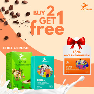  Combo cà phê hòa tan  Konnaicoffee
