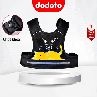 Đai xe máy an toàn cho bé dodoto đai đi xe máy nâng cấp 2024 ngồi trước sau có phản quang