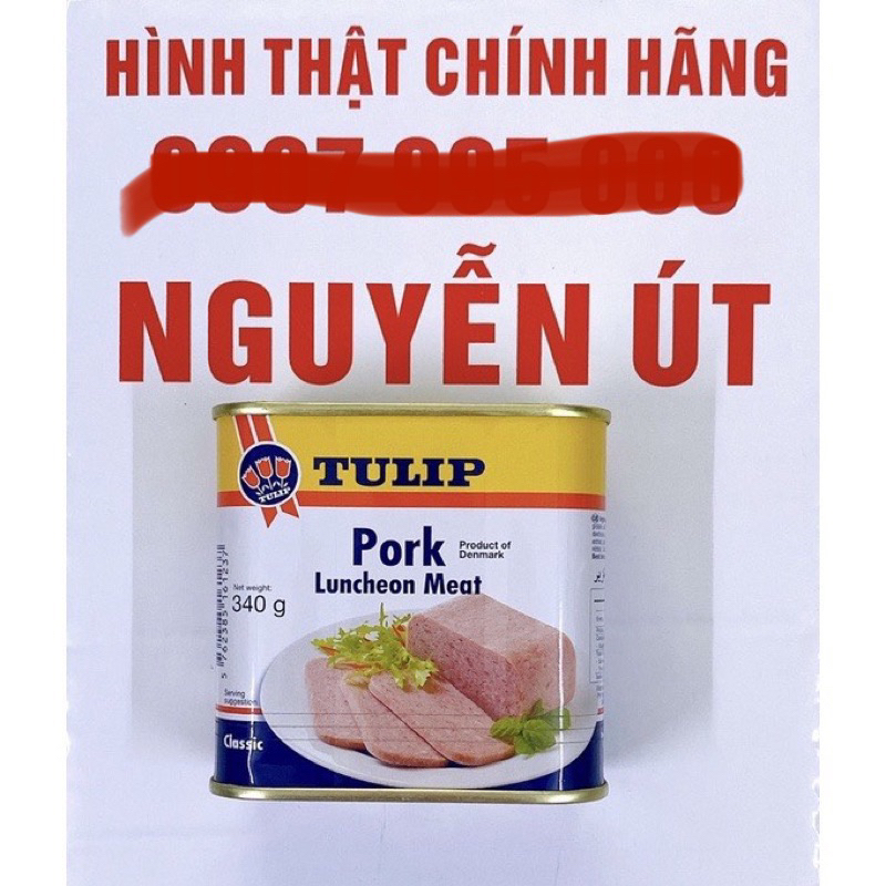 thịt hộp tulip 340g