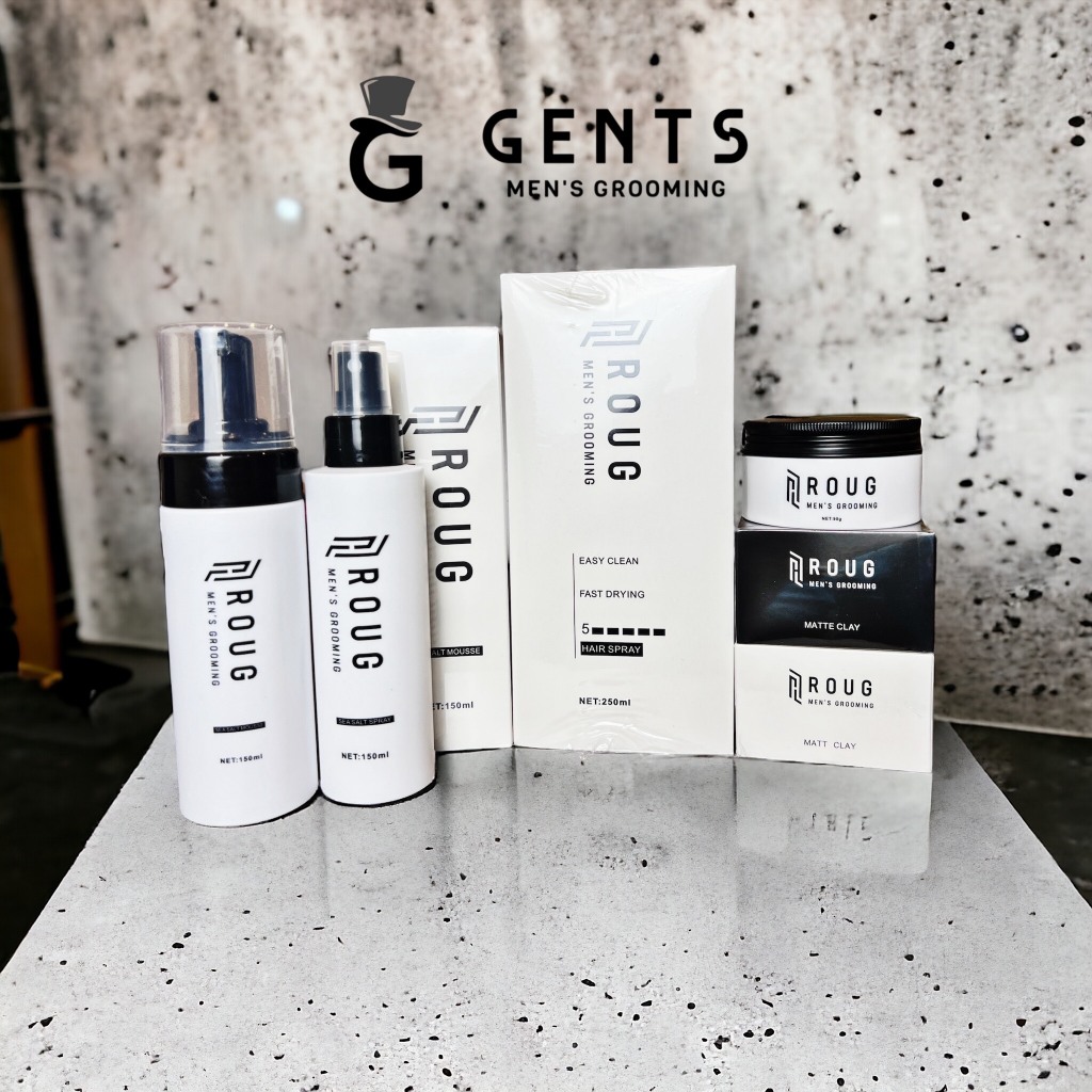 Sáp vuốt tóc nam Roug Matt Clay 90g chính hãng