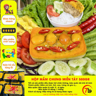Bếp Chú 7 - Hộp 500gr Mắm Chưng Cá Linh Trứng Muối Đặc Sản Thơm Ngon Chuẩn Vị Việt - Hỏa tốc TPHCM