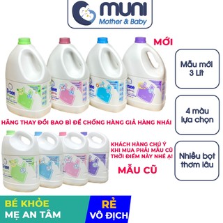 Nước Giặt Xả Quần Áo Cho Trẻ Em Dnee Thái Lan - D-nee Chai Lớn 3000ml [TEM ĐẠI THỊNH]