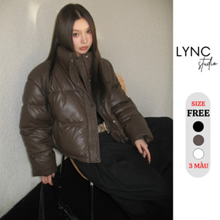 LYNC studio - Áo phao nữ dáng ngắn chất phao bóng mờ cao cấp LCA0253A