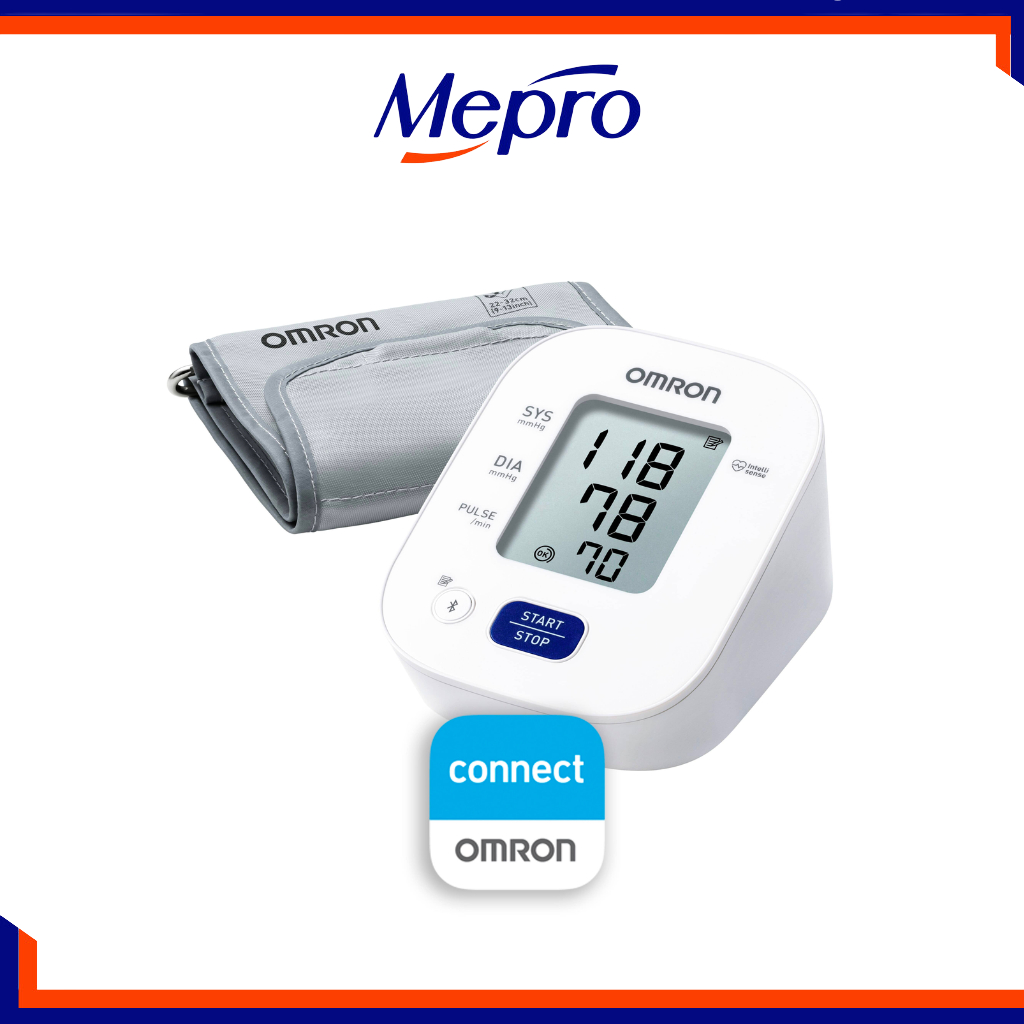 Máy Đo Huyết Áp Omron 7142T2 Có Kết Nối Bluetooth Tiện Lợi, Dễ Sử Dụng Trong Gia Đình