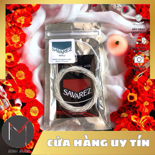 Bộ 6 Dây Guitar Classic Pháp Savarez High Tension 500CJ không hộp Chuyên dùng cho Guitar Classic