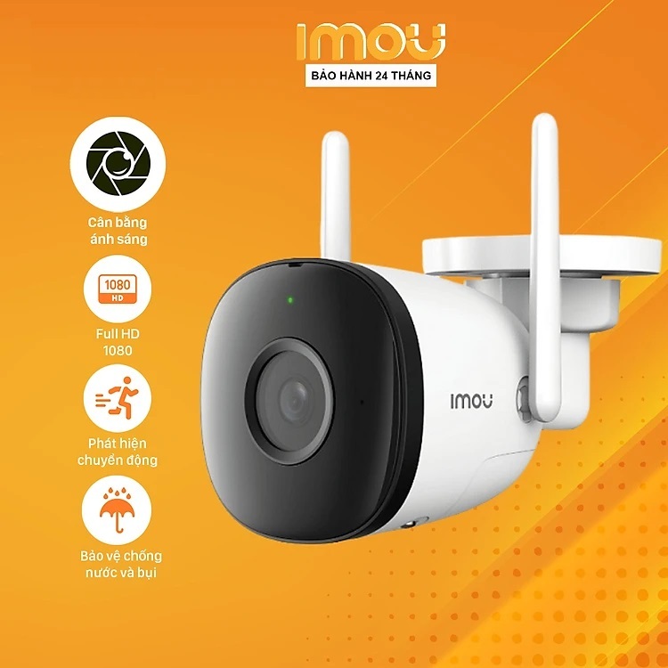 Camera IP ngoài trời IMOU 2MP Bullet 2C F22P.Bảo hành 1 năm sử dụng.