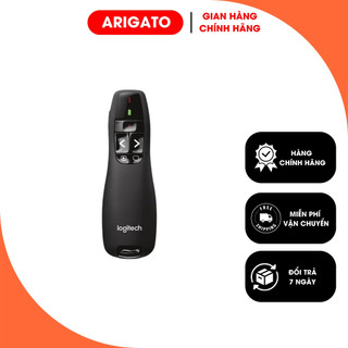 Bút Trình Chiếu Slide Vesine Arigato VP101 Logitech R400 Mới 100% Bảo Hành Nhanh Gọn Tại ARIGATO-BTC