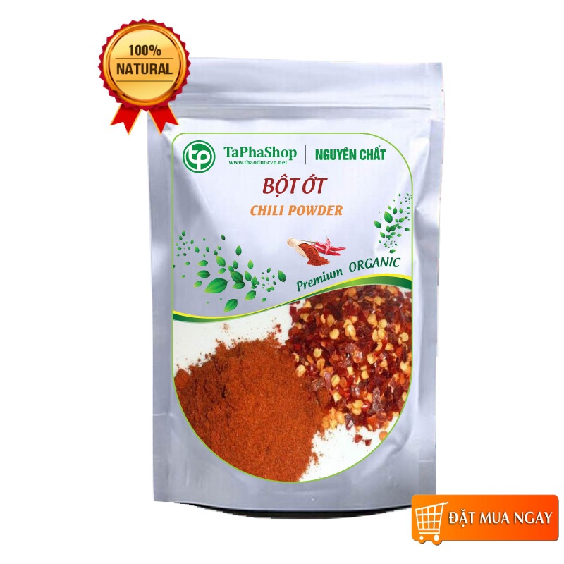 Bột ớt nguyên chất 100g - tấn phát