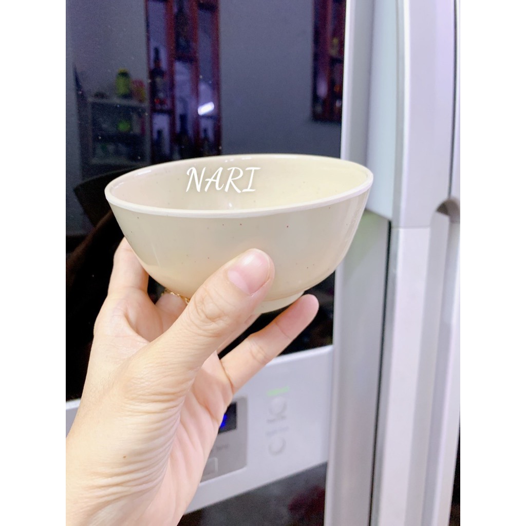 Combo 10 chén nhựa ăn cơm, chén cơm nhựa melamine, chén nhựa ăn lẩu tiện lợi cho gia đình - gia dụng