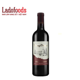 Rượu vang đỏ Đà Lạt Superior Red Wine 375 ml