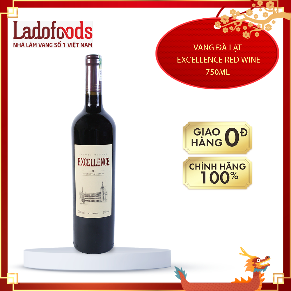 Vang Đà Lạt Excellence Red Wine 750ml