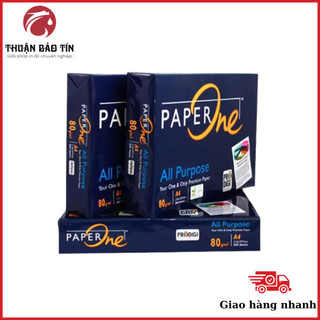 Giấy in paper one a4 định lượng 80gsm . đáp ứng mọi nhu cầu