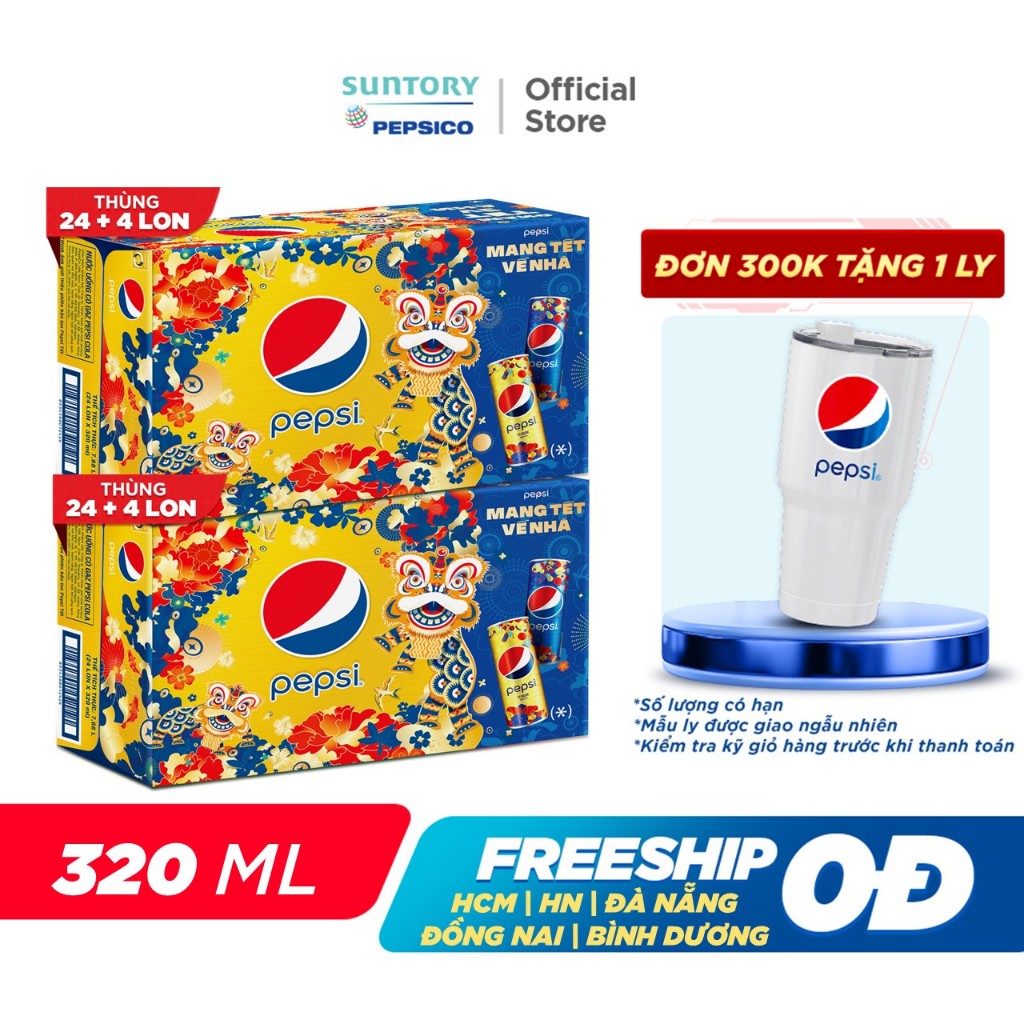 Combo 2 Thùng Pepsi 