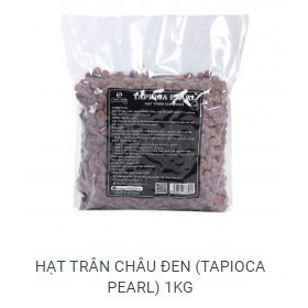  HẠT TRÂN CHÂU ĐEN  TAPIOCA PEARL  1KG - MINH HẠNH FOOD 