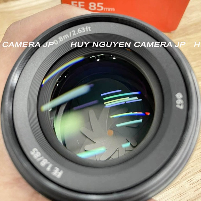 ỐNG KÍNH SONY 85 F1.8 FE ĐẸP 97-99.99% FULLBOX