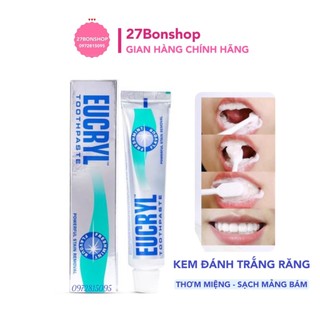 Kem đánh trắng răng eucryl toothpaste
