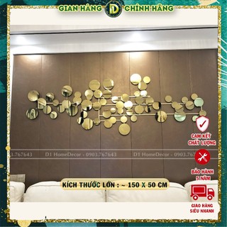 Tranh sắt treo tường nghệ thuật - Mẫu tranh họa thiện đại tranh lớn decor treo phòng khách - F192