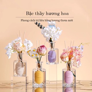 [Tặng Thiệp] Hộp Quà Tinh Dầu Thơm Thiên Nhiên 200ml Sang Trọng Để Phòng Khuếch Tán Lọc Khí - QT08