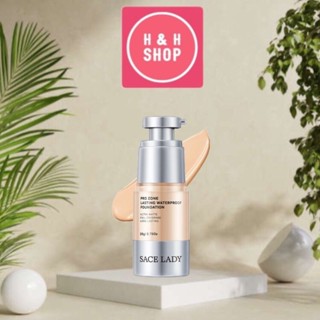  Kem nền che khuyết điểm Sace Lady kiềm dầu chống thấm nước 20g 