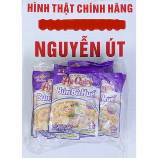 gia vị bún bò huế aji quick lốc 12 gói x 59g