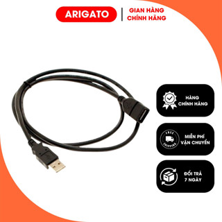 Dây USB Nối Dài 1.5M 3M 5M Đen Chống Nhiều Cao Cấp ARIGATO