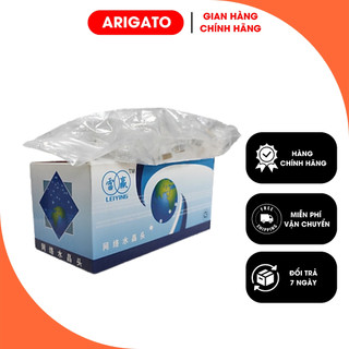 Hạt Bấm Mạng AMP RJ45 Hạt Mạng Xuyên Thấu Hộp 100 Chiếc Loại Tốt Giao Ngẫu Nhiên Mẫu Vỏ Hộp ARIGATO