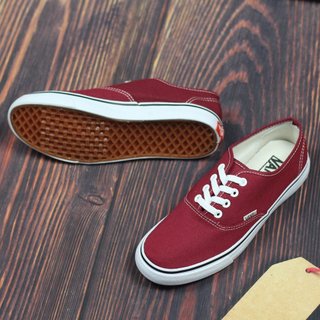Giày Sneaker Vnns  Nữ Màu Đỏ Đô tặng 1 Tất