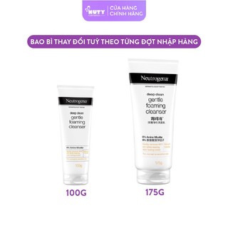 Sữa Rửa Mặt Neutrogena Deep Clean Gentle Foaming Cleanser