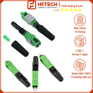 Fast Connector SC/APC chuẩn Viettel | Fast Connector SC/APC chuẩn FPT [Vỉ 10 chiếc] | Slg bán trung bình trên 3K/Tháng