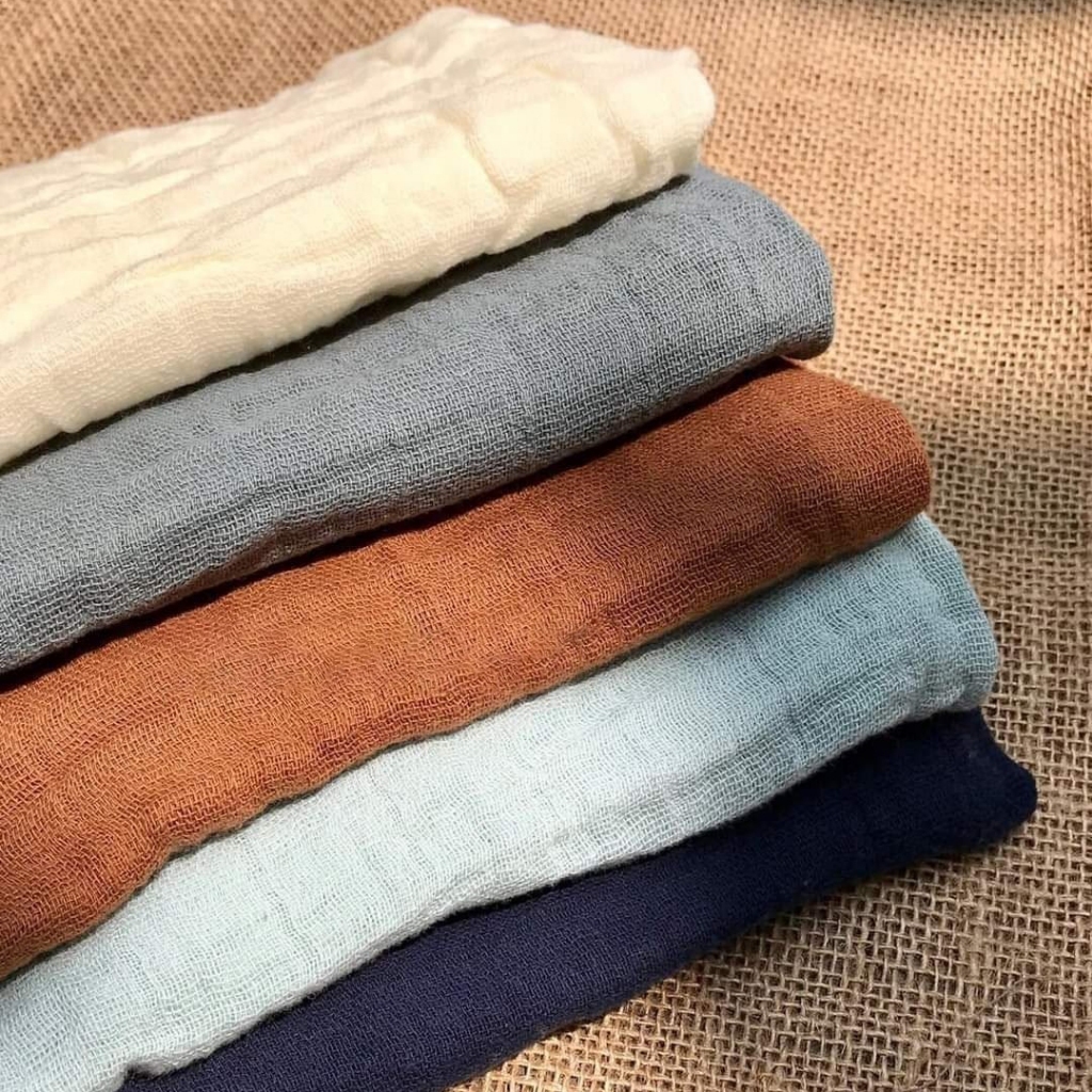 Khăn xô Pippi Organic Đan Mạch an toàn cho bé (Set 5 khăn 70x70cm)