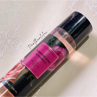 Xịt thơm cơ thể body mist - whipped rose & vanilla 236ml
