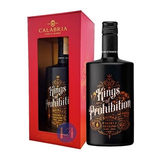 Vang Đỏ Úc Kings Of Prohibition Shiraz Ngọt Nhẹ 14% 750ml (Vùng Nho Barossa Valley) (Chai Trần / Kèm Hộp)
