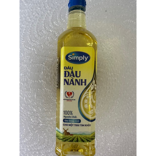 Dầu simply đậu nành 1lit