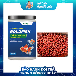 Multi Color GoldFish hạt nổi - Thức ăn tăng màu cao cấp cho cá vàng
