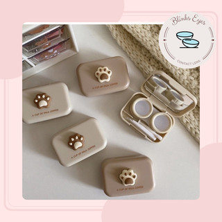 Khay Gương Chân Gấu Thỏ Cute YoungOne- Khay Đựng Kính Áp Tròng BLINKSEYES