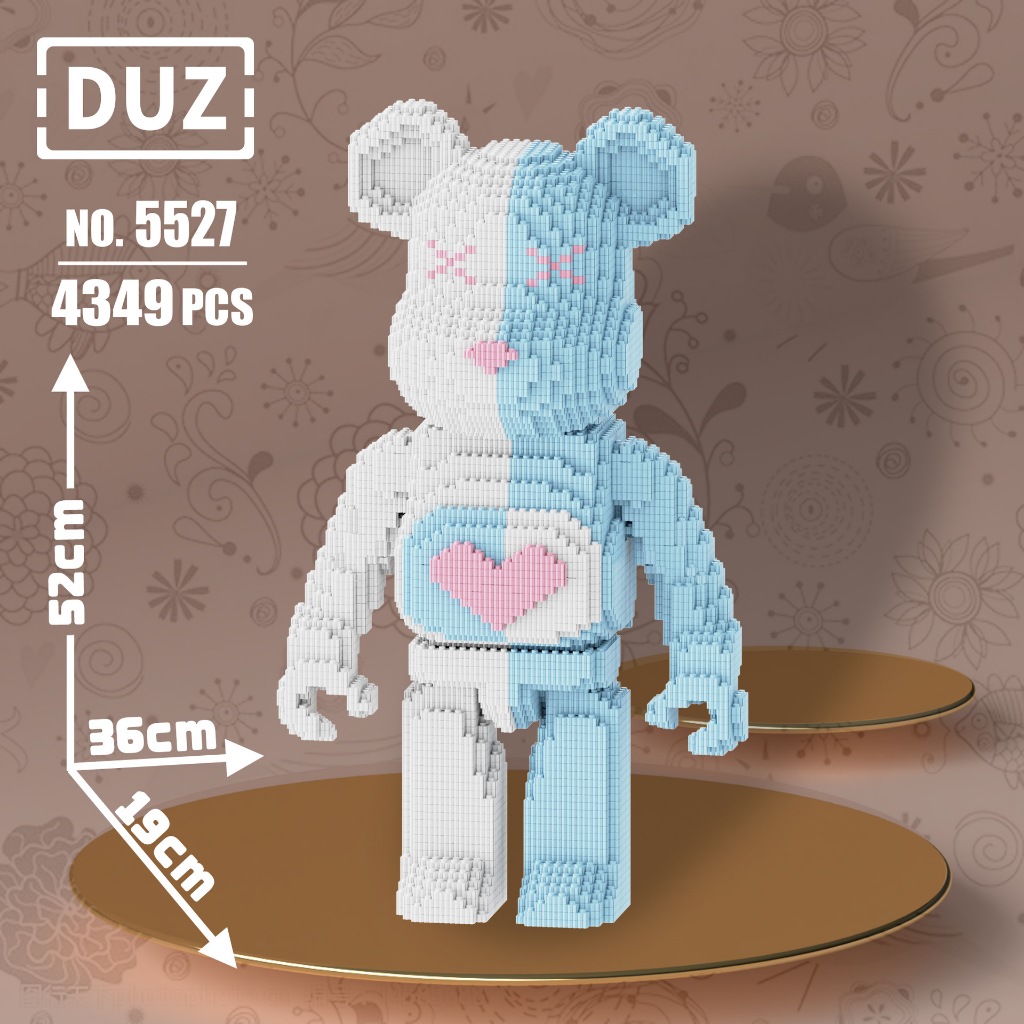 Decor mô hình láp ráp bearbrick 33cm, 55cm 5000 chi tiết, đa dạng mẫu mã trang trí nhà cửa...