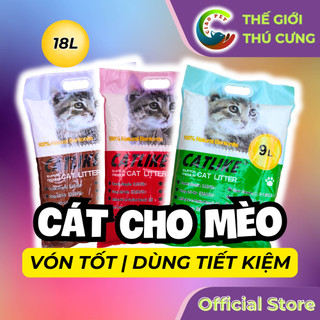 Cát vệ sinh cho mèo - cat like, cat moon, cát buddy - siêu vón, khử mùi tốt