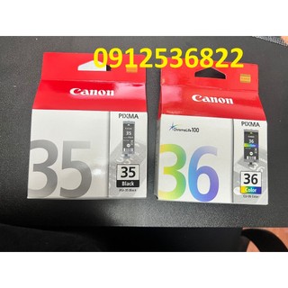 Hộp mực in canon chính hãng pgi 35, cli 36 dùng cho các máy in canon ip100, ip110,tr150
