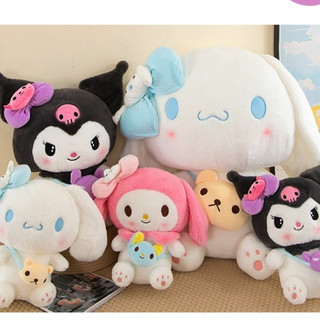  Gấu Bông Cinnamorol - Kuromi - Melody Đeo Túi Màu Sắc Đáng Yêu Siêu To Khổng Lồ Thú Nhồi Bông Hoạt Hình Sanrio Cho Bé 