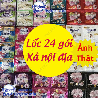 Lốc 24 gói xả Hygiene nội địa 20ml với các màu hot nhất hiện nay từ Hygiene Official