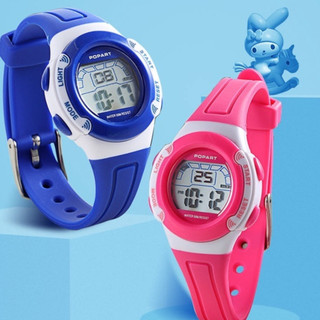 Đồng Hồ Trẻ Em Popart pop 958 , đèn led 7 màu, chống nước tuyệt đối