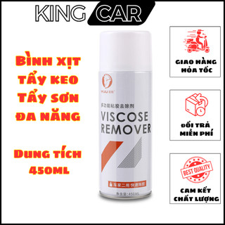 Bình xịt tẩy keo, nhựa đường, băng dính đa năng 450ml